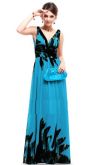 Sempre Bonita  Chiffon Império Linha plissado