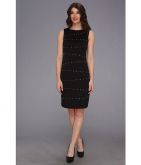 Vestido Ivy & Blu Maggy Boutique  cravejado com costura